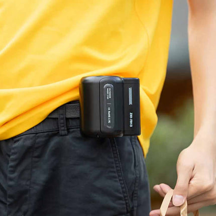 Wearable Cooling Fan - Rechargeable, 360° Airflow for Office, Sports & Travel