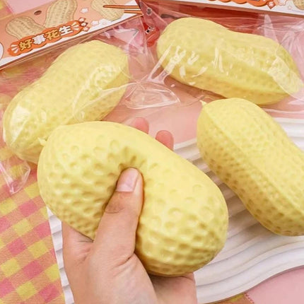 Peanut Silicone Squeeze Stress Relief Sensory Fidget Toy for Adults