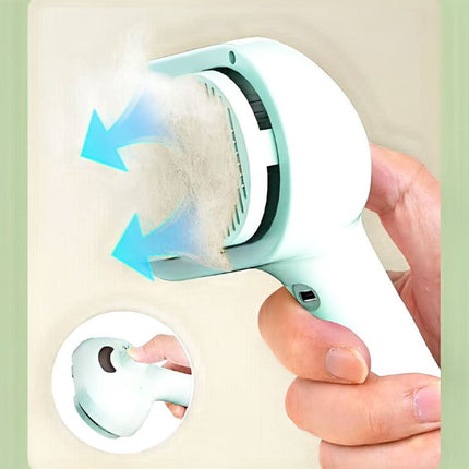 Water Spray Pet Grooming Brush Anti-Shedding Pin Comb for Dogs & Cats