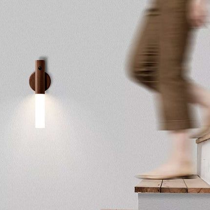 Wireless USB Rechargeable Motion Sensor LED Wall Light Magnetic Lamp