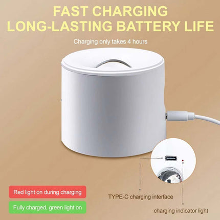 Rechargeable Magnetic LED Wall Sconce Night Lamp with Remote