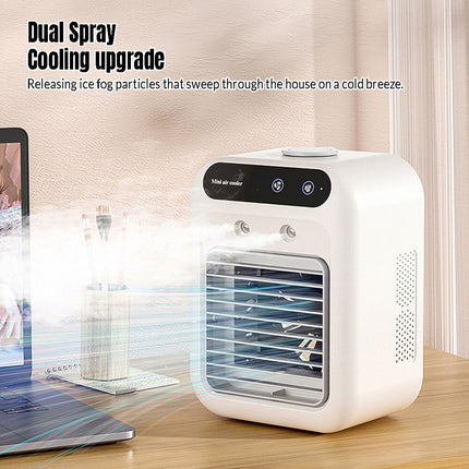 Portable Personal Air Conditioner Cool Mist Fan for Bedroom & Camping