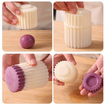 2Pcs Creative Double-Ended 2-in-1 Pastry Mold Baking Tool