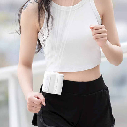 Wearable Cooling Fan - Rechargeable, 360° Airflow for Office, Sports & Travel