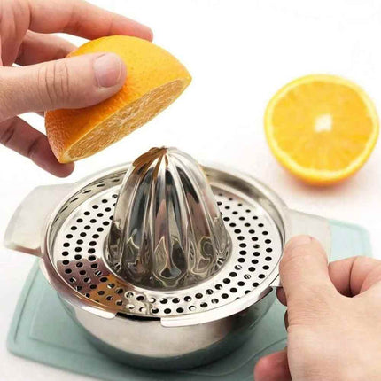 Heavy Duty 304 SS Citrus Juicer Manual Lemon Squeezer 12cm