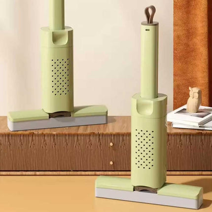 Foldable Hand-Wash Mini Mop, Portable Self-Wringing Small Mop for Kitchen