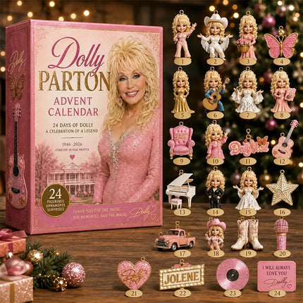 2026 Acrylic Blind Box Advent Calendar 24 Collectible Memorial Gift