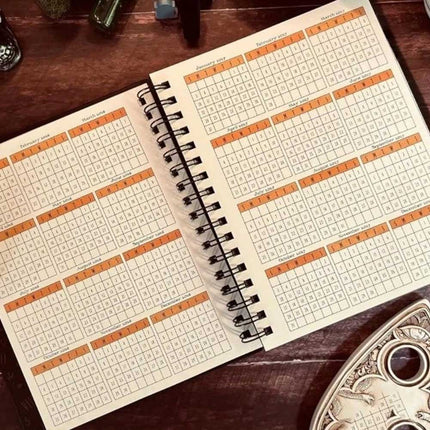 Waiting for the Night 2026 Weekly Planner Spiral Bound Journal Diary
