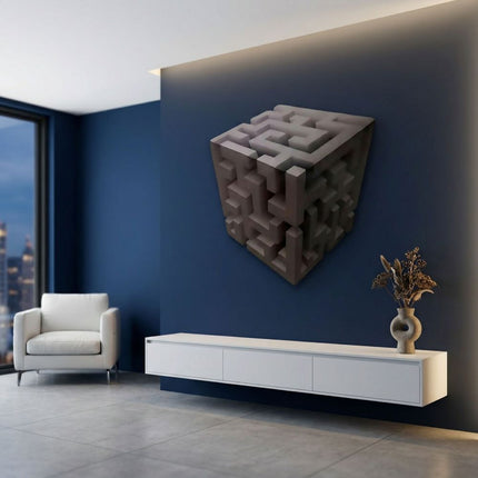Irregular Illusion Wall Decals – Incredible Corner Wall Decor