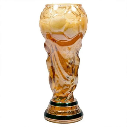 2026 World Cup Trophy Beer Glass - Iridescent Football Bar Mug Decor