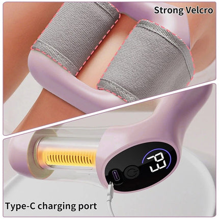 Full-Body Fascia Ring & Massage Gun Belt Set – Fat Burning, Shaping & Cellulite Relief