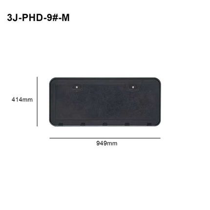 RV Storage Access Door - UV Stabilized Polypropylene, Multiple Sizes & Styles (Square/Rectangle/Rounded)