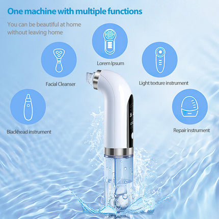 Vacuum Blackhead Remover Facial Pore Suction Cleaner for Acne & Pimples