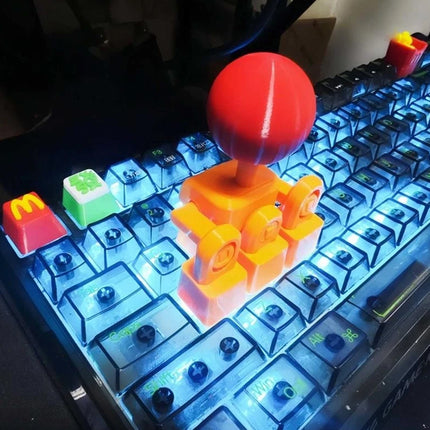 3D Printed Joystick Keycap for WASD Keyboard – Gaming Thumb Stick