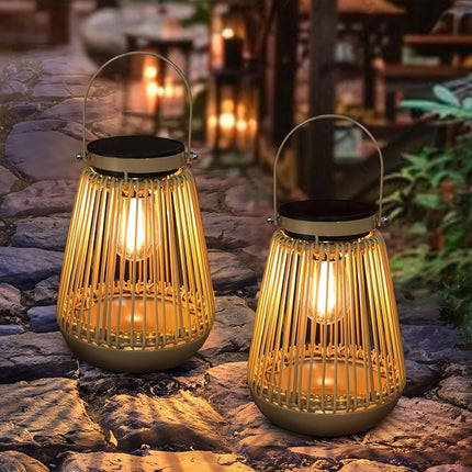 Hanging Solar Lantern Waterproof Outdoor for Garden Patio Gift