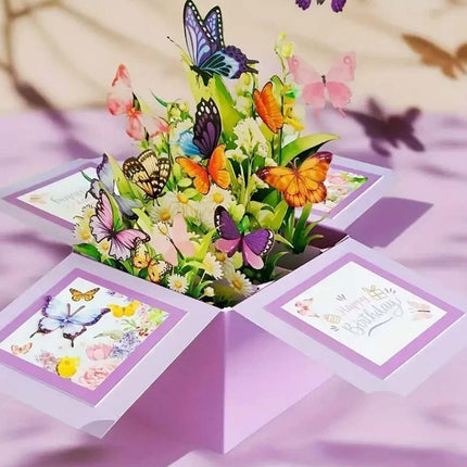 3D Pop Up Birthday Card for Her – Mum, Daughter, Wife, Niece