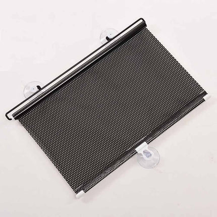 Universal Fit Retractable Car Sunshade - Windshield Heat Blocker & Sun Visor