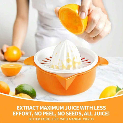 Manual Citrus Juicer Lemon Squeezer 250ml Kitchen Press Pro