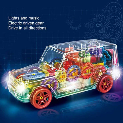 LED Music Car Toy for Boys Age 2-8 Cool Xmas Gift