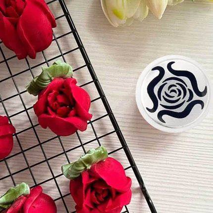 Stainless Steel XL Russian Rosebud Flower Icing Tip Piping Nozzle for DIY