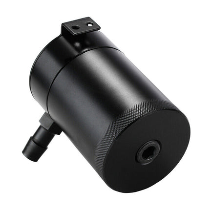 Universal Aluminum Oil Catch Can Kit with Dual Ports & Internal Baffle - High Efficiency, Engine Protection, Easy Install