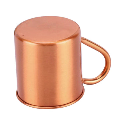 450ML Pure Copper Mug for Mule, Coffee, Beer, Cocktail – Camping Gold