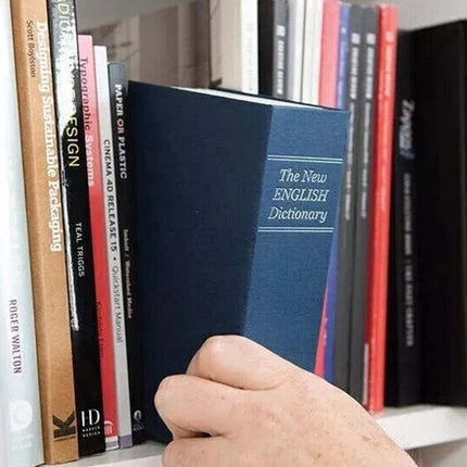 Portable Hidden Safe Book with Combination Lock Secret Storage Box 18cm