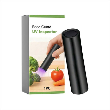 Portable UV Black Light Flashlight, UV Inspection Light for Vegetable & Food Contamination Detection