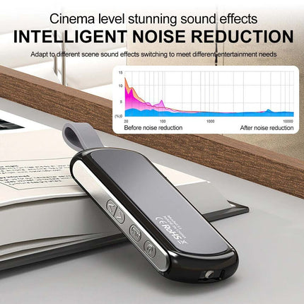 Under Pillow Bluetooth 5.2 Speaker, Rechargeable Sound Box for Travel