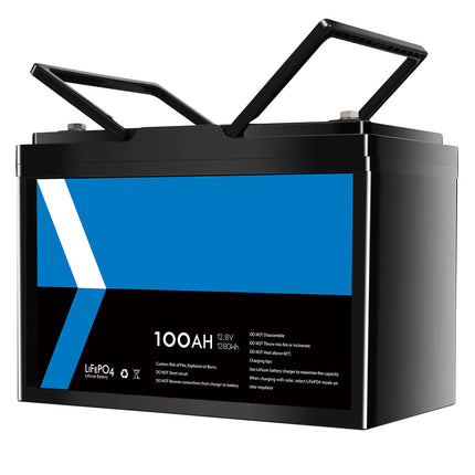 RV Solar Ready: Gentrax 12V 100Ah LiFePO4 – 10X Life of AGM, Ultra-Light