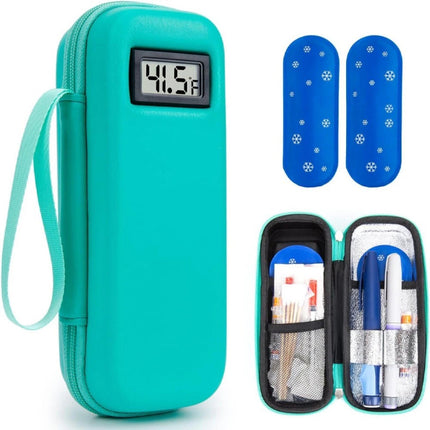 Waterproof Insulated Medicine Bag for Diabetics, Cooler Travel Organizer