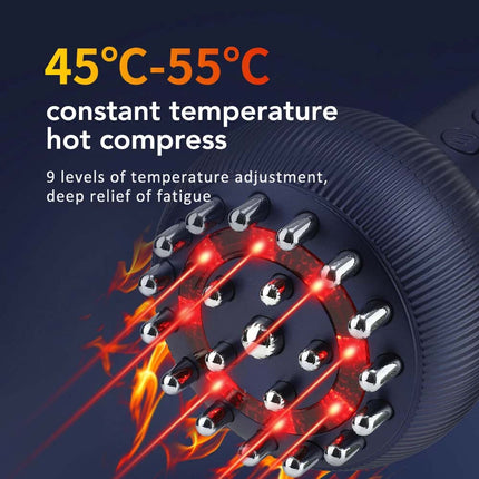 Microcurrent Electric Lymph Drainage Meridian Massage Brush