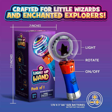 Musical Light Up Wand | Sensory Toys for Autism & Calming LED Lights
