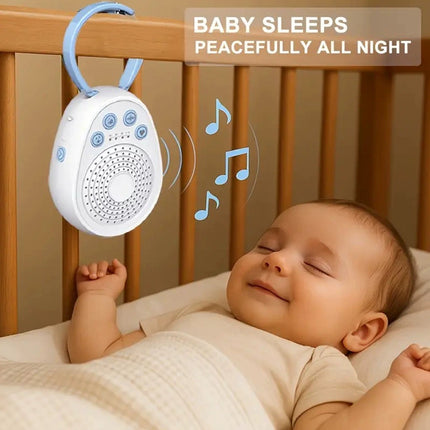 Portable Baby White Noise Sleep Sound Machine with Timer Child Lock USB-C