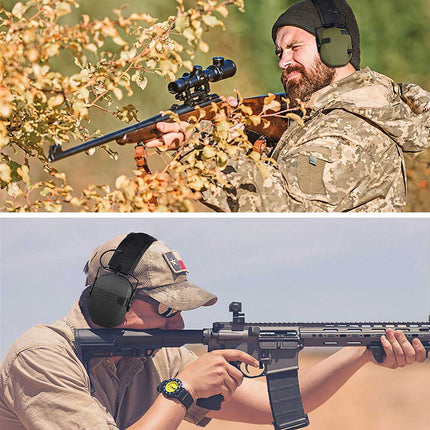 Slim Electronic Shooting Earmuff – Noise-Blocking Hearing Protection