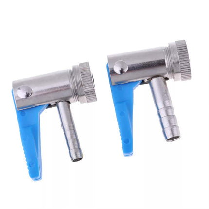 2-Pack Schrader Valve Tire Inflator Connectors