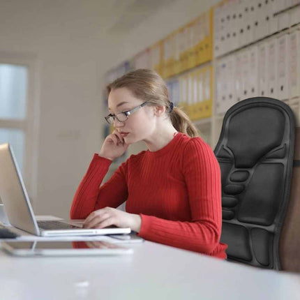 7-Motor Full Body Massage Cushion with Heat | 8 Modes for Back, Neck, Shoulders & Lumbar