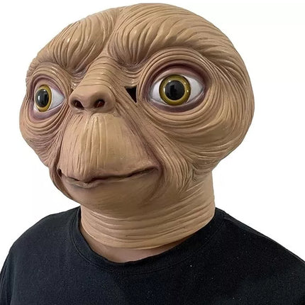 Realistic Latex ET Alien Mask Costume for Party Cosplay & Fancy Dress
