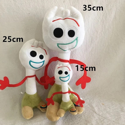15/25/35cm Forky Plush Doll Soft Stuffed Toy for Kids Gift