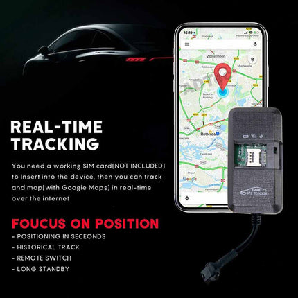 4G LTE Real-Time GPS Tracker for Cars – Magnetic, Waterproof, No Monthly Fee & Anti-Theft Alarm