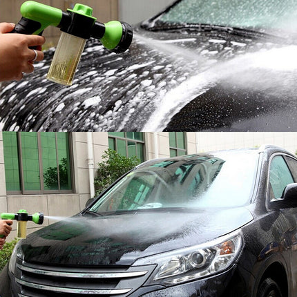 High Pressure Foam Water Gun, Adjustable Nozzle & Foam Cannon for Car Wash