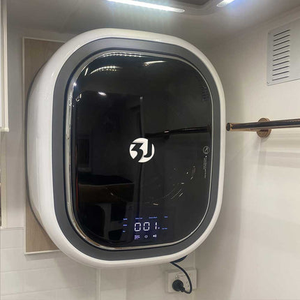 Wall-Mounted Washing Machine, 2.5kg Compact for RV & Caravan, with Touch Screen