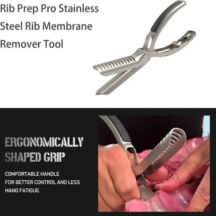 Easy Rib Membrane Removal Tool for BBQ Beef Pork Processing