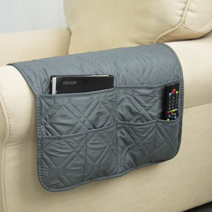 6-Pocket Sofa Arm Rest Organizer Holder for Remote, Chair & Couch