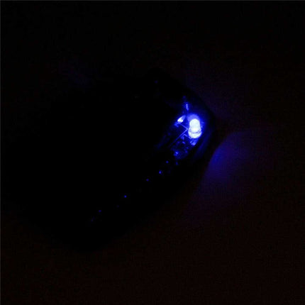 Solar-Powered LED Dummy Security Alarm Light - Anti-Theft Flashing Warning Light for Vehicle Protection