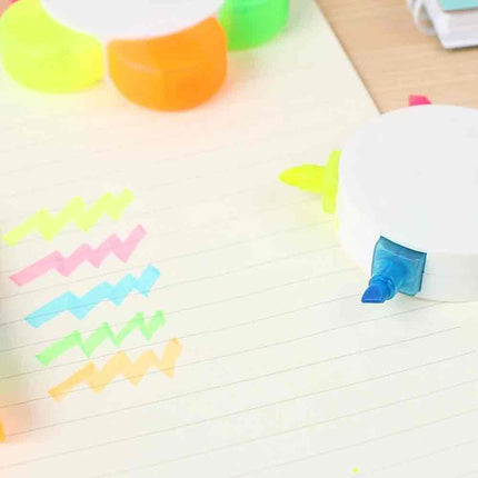 5-in-1 Flower Highlighter Multicolored Novelty Pen for Art & Craft