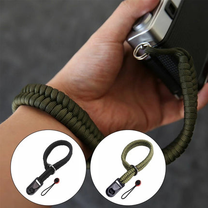 DSLR Nylon Rope Wrist Strap – Stylish & Refined Hand Strap