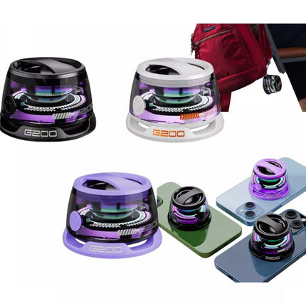 Multifunctional Bluetooth Speaker with Magnetic Stand – Portable Audio
