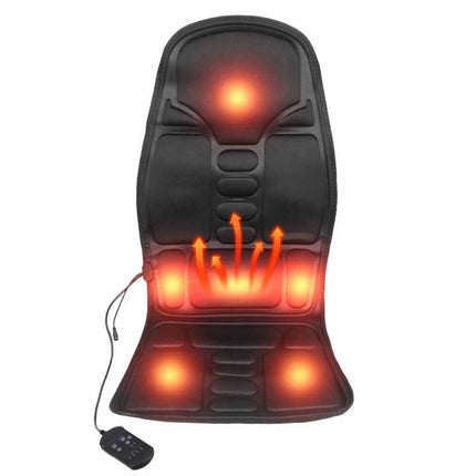 7-Motor Full Body Massage Cushion with Heat | 8 Modes for Back, Neck, Shoulders & Lumbar