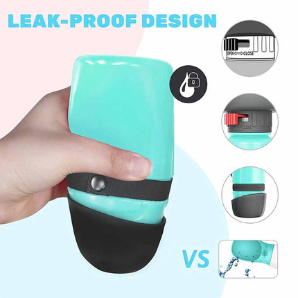 520ml Portable Dog Water Bottle for Travel & Outdoor Walks